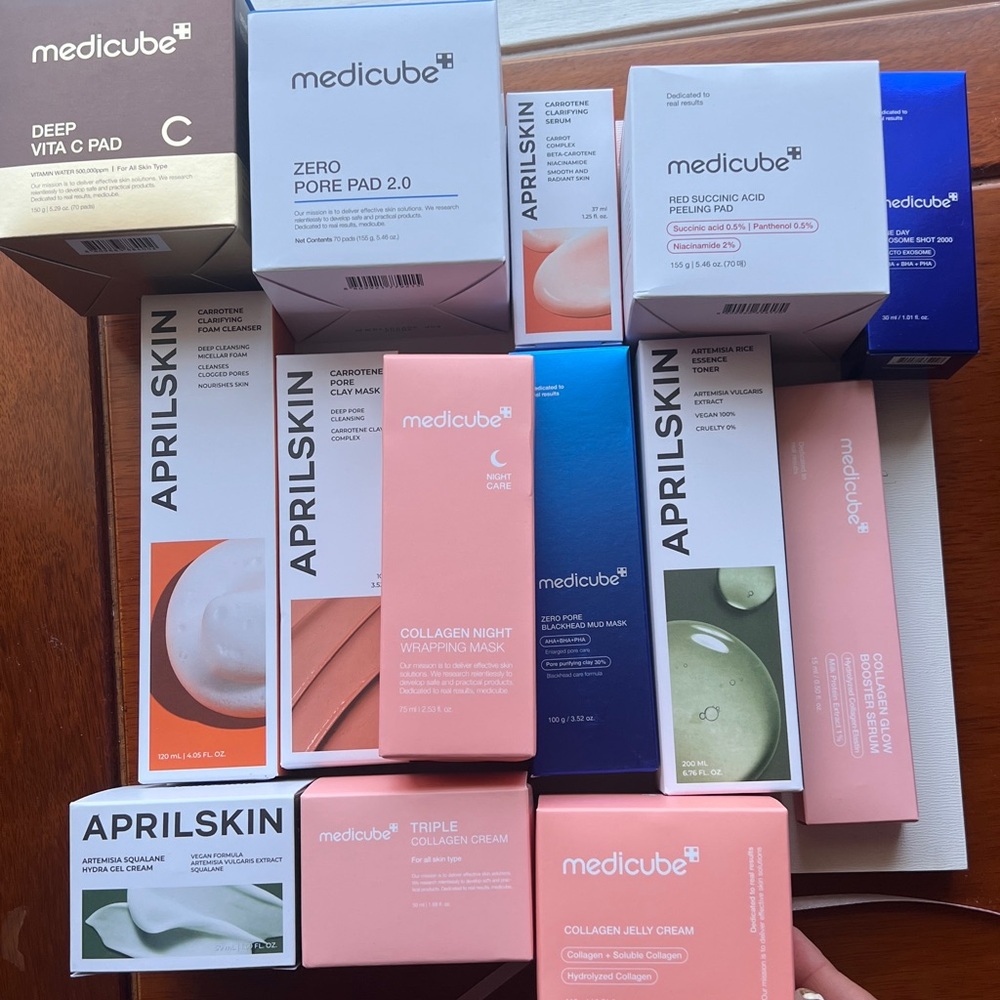MEDICUBE APRILSKIN KBEAUTY SKINCARE PRODUCTS *NEW*